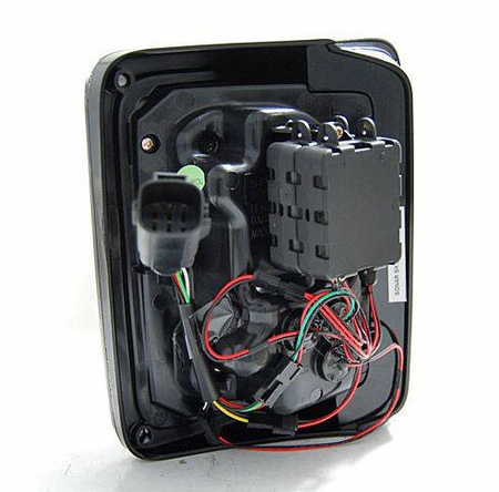 Svetlá Chrysler Jeep Wrangler Jk 07-18 Black Led