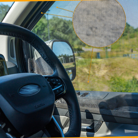 Moskytiéra na predné bočné dvere pre FORD TRANSIT CUSTOM 2013- |