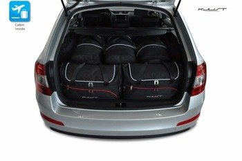 SKODA OCTAVIA KOMBI 2013+ TAŠKY DO BATOŽINOVÉHO PRIESTORU 5 KS