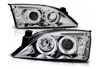 Svetlomety Ford Mustang 98-04 Ringi Chrome