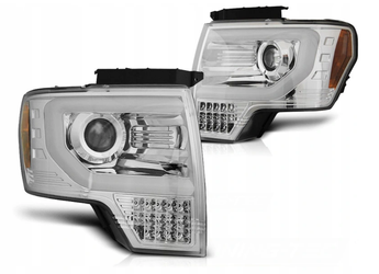 Predné svetlá Ford F150 Mk12 08-14 Led Chrome