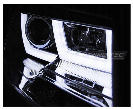 Svetlomety Svetlomety VW T5 10-15 BLACK LED DR
