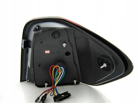 Červené dymové LED žiarovky Mercedes M-class w164 05-08