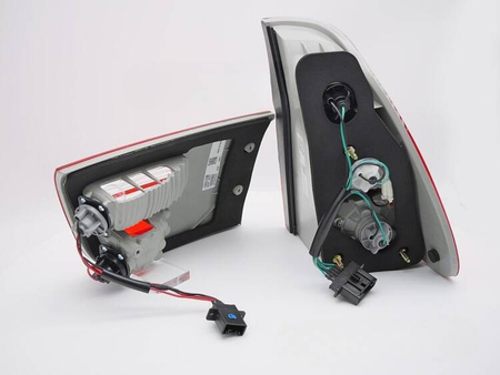 ČERVENO-BIELE LED žiarovky pre BMW X5 E53 99-03