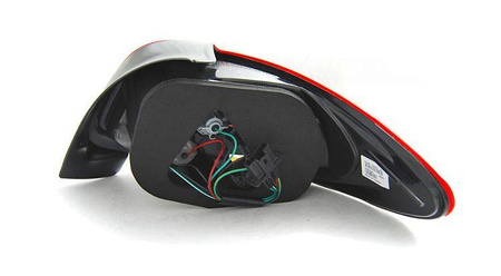 LED svetlá Peugeot 206 98- Red Smoke Led Bar