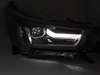 Svetlomety full LED čierne pre Toyotu Hilux