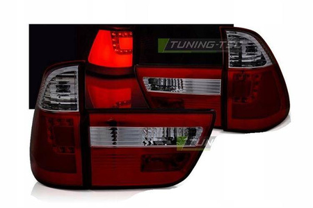 LED svetlá Bmw X5 E53 99-03 r-smoke led bar