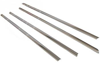 Bočné okenné lišty VW Golf 7 2012+ HB