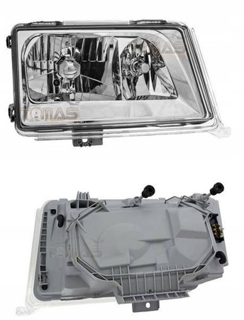 Svetlomety Mercedes W124 CHROM