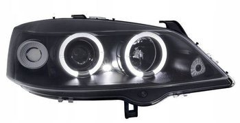 Svetlomety Opel Astra G BLACK RINGI