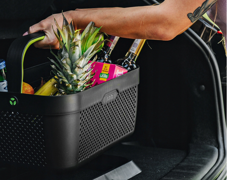 Nákupný košík do kufra auta