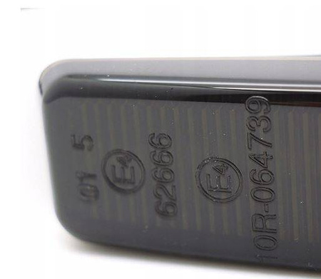 LED dymové bočné smerovky pre BMW e39 95-03