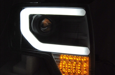 Predné svetlá Ford F150 Mk12 08-14 Black Led