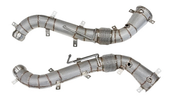 Výfukové potrubie Mclaren 650S Twin-Turbo 3.8L V8 tepelný štít 14+