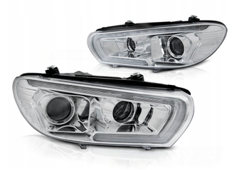 Svetlomety Chrome Led pre Vw Scirocco 08-14
