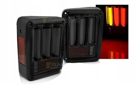 Svietidlá Chrysler Jeep Wrangler jk 07-18 led dym