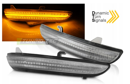 DYNAMICKÉ BLIKAČE ZRKADIEL PEUGEOT 208 CITROEN C3