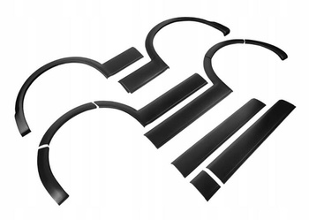 Obloženie dverí predĺženia blatníkov VW T6 2015+ KRÁTKE