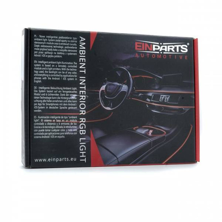 Optické osvetlenie Ambient LED RGB 6M