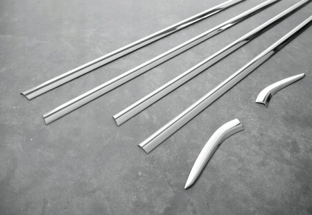 Lišty na bočné okná Citroen C-Elysee 2012+