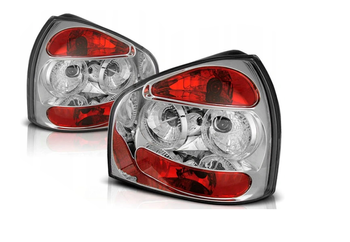 Zadné svetlá Nové Audi A3 8l 08.96-08.00 Chróm