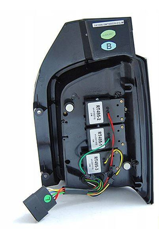 ČERVENÉ BIELE LED TYČOVÉ LAMPY pre VW T6.1 20-BAR