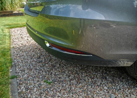 Odrazové rámiky zadného nárazníka pre Fiat Tipo 2016+ SEDAN