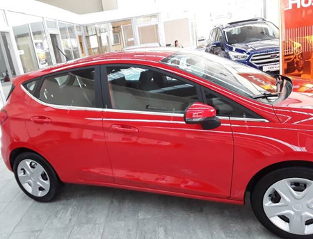 Bočné lišty na okná Ford Fiesta 8 2017+