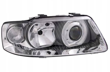 Chrómové šošovky svetlometov A3 8L