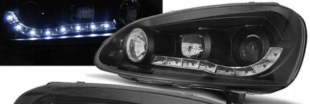 VW Golf V BLACK DAYLIGHT svetlomety