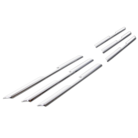 Lišty prednej masky Renault Captur 2019+ gril