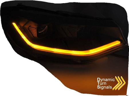 Šošovkové svetlomety s denným svietením, LED. VW Caddy 20-