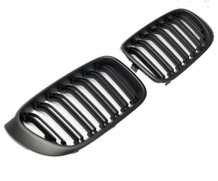 OBLIČKOVÁ MRIEŽKA BMW X3 X4 F25 F26 ČIERNA MATNÁ