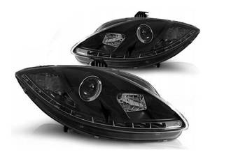 Svetlomety Seat Leon, Altea 09-12 Black Tru Drl
