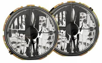 VW Golf I CHROME vonkajšie svetlomety