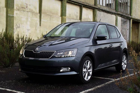 Kryt zadného nárazníka pre Škoda Fabia 3 Kombi (čierna oceľ)