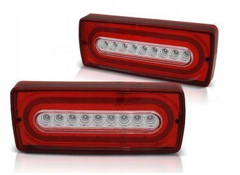 LED žiarovky Mercedes W463 Trieda G 90-12 r-w dts