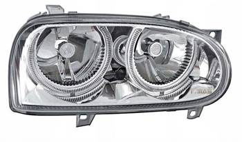 Svetlomety VW Golf III CHROM RINGI