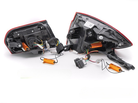 Červené LED svetlá Laser Look pre BMW F30 11-18