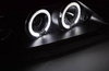 Lampy Svetlomety Dacia Logan 04-08 Angel Eyes Black