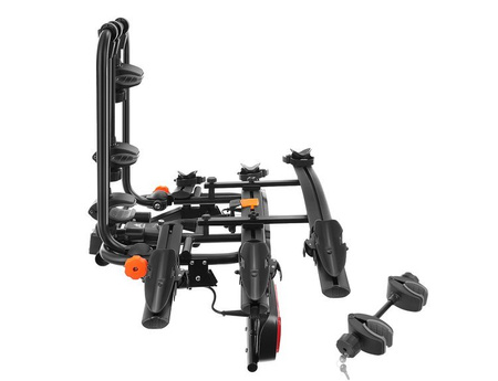 Aguri Active Nosič bicyklov na 3 bicykle čierny