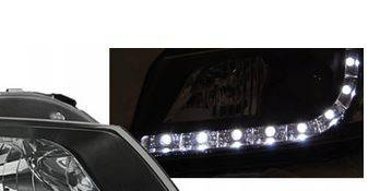 Audi A3 8P BLACK DAYLIGH svetlomety