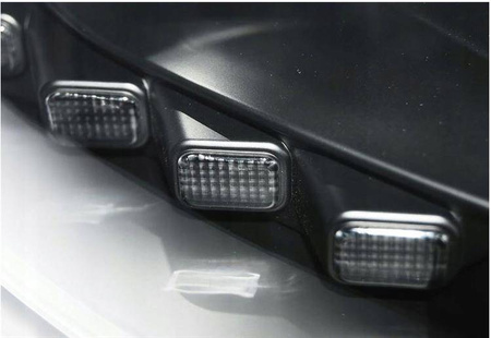 Svetlomety nové Vw T5 10-15 čierne led drl