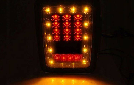 Svietidlá Chrysler Jeep Wrangler jk 07-18 led čierna