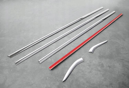 Lišty na bočné okná Citroen C-Elysee 2012+