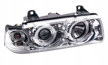 Svetlomety BMW E36 CHROM RINGI
