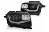 Svetlomety Chevrolet Camaro 09-13 Black Led