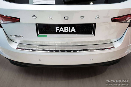 Kryt zadného nárazníka pre Škoda Fabia 4 Hatchback (oceľ)