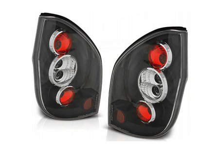 Zadné svetlá Nové Opel Zafira 99-05 Black Design