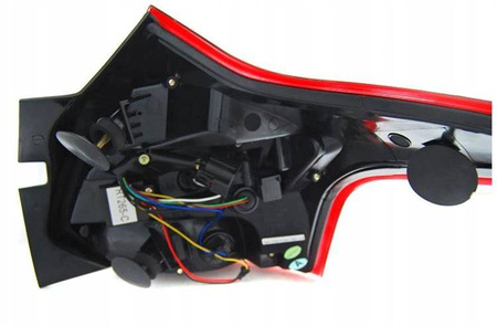 Ford Focus 3 11-14 hb čierne led dts lampy